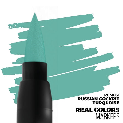 AK-RCM031 Patination Marker, Russian Cockpit Turquoise